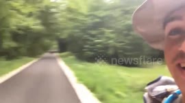 Man skateboarding 1,500 miles from UK to Africa