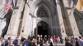 US: New Yorkers gather at St. Patrick's Cathedral to celebrate election of new pope