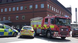 Kidderminster Hospital evacuated after suspected explosion in mobile MRI scanner