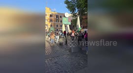 Vatican City: White Smoke Rises As Streets And St Peter’s Square Fill Instantly For New Pope Leo XIV