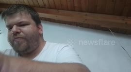 Eating Sushi with Way Too Much Wasabi!