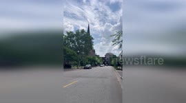 Catholic church in Virginia rings bells to herald new Pope