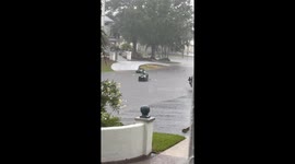sarasota rainfall creates flooding