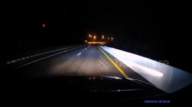 Car Suddenly Spins Out on Highway