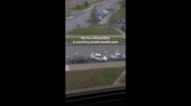 Hilarious parking struggle has 6 million people rooting and cringing