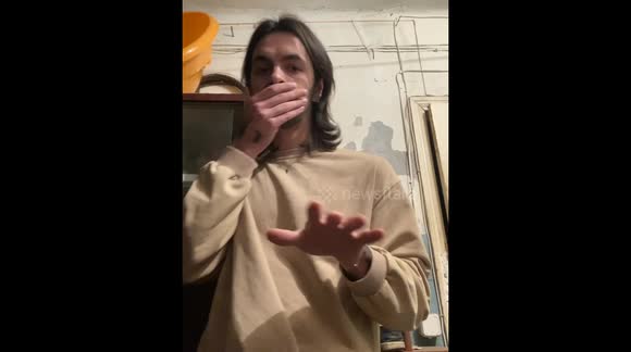 Ukrainian Citizen And Dog Cower Under Military Fire - Buy, Sell or ...