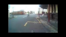 Amusing but painful-looking cycling fail