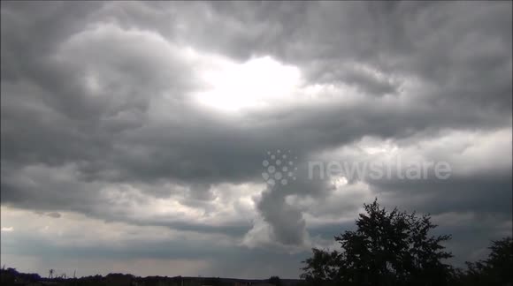 Impressive timelapse of churning storm clouds over Rybnik, Poland