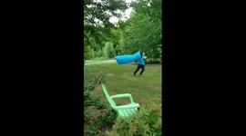 Pouch Couch Demo - EPIC fail