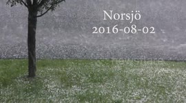 Hailstorm of the century - in Sweden