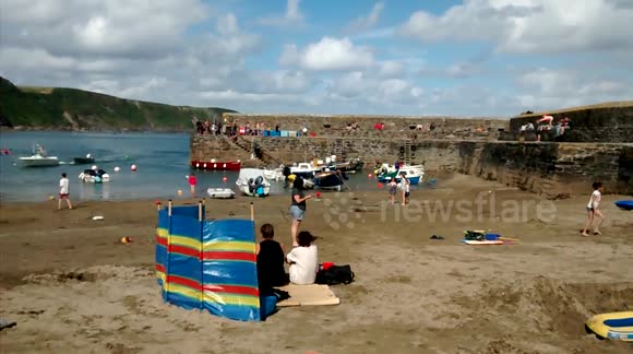 Goran Haven beach, Cornwall