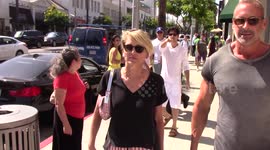 Sharon Stone spotted in Beverly Hills, Ca