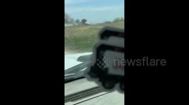 Canada: Grass Fire Tears Through Transcona Industrial Area