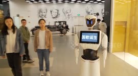 China: Robotic guides bring fresh experience to Shanghai museumgoers