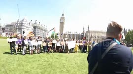 'end homelessness' protest in the UK