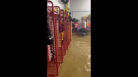 Floodwaters Inundate Westernport Fire Station Amid Widespread Emergency
