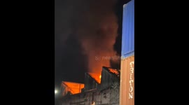 Fire at Export Warehouse in Uran, Maharashtra