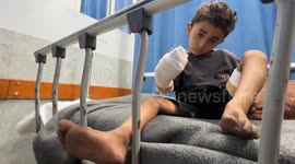 13-year-old Palestinian child loses hand after mistaking unexploded ordnance for toy in Gaza (2)
