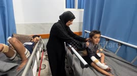 13-year-old Palestinian child loses hand after mistaking unexploded ordnance for toy in Gaza