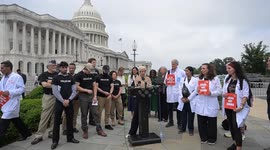 US: Press conference in US capital highlights Gaza's humanitarian crisis