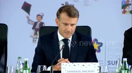 Albania: French president calls for ‘coherence’ in supporting Ukraine, Gaza