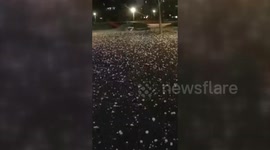 China: Rain, hail hit Beijing, Tianjin