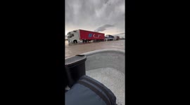 Flooding on Route 9 between Rosario and Buenos Aires, Argentina 2
