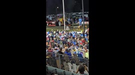 Adam Bauer Cross Threaded Modified Tractor Pull Fire Bowling Green Ohio