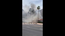 Eyewitness Describes Shock and Chaos After Palm Springs Fertility Clinic Bombing Caught on Camera