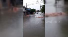 Argentina: Heavy storms affected the Quilmes, causing significant flooding