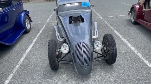 1937 Fiat Street Rod at Washington Rockville Elks Lodge Classic Car Show