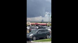 Tornado Looking East from Smoky Hill and Himalaya in Aurora, US