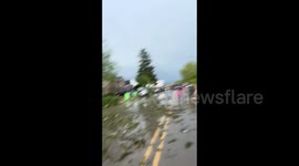 US: Tornado brings damage to Mayville