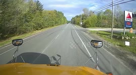 Maine Deputies Seek Driver Who Illegally Passed Stopped School Bus