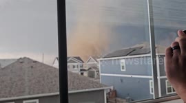 Tornado Comes Close To Homes Near Watkins Colorado As 17 Structures Damaged