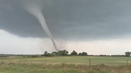US: Massive tornado touched down just outside Arnett, Oklahoma, US
