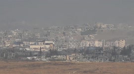 Israel: Footage shows Israeli military activity near Gaza border