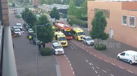 Stabbing in the Netherlands leavings several injured including police officer