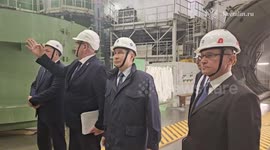 Russia: Russia’s Putin visits construction site of nuclear power plant in Kursk