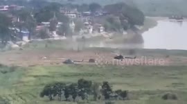 Myanmar military helicopters crash killing seven onboard amid gunfire from resistance forces