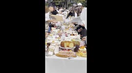 Everyone Brings Cakes to the Cake Picnic