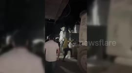 Flour Trucks Reach Deir Al-Balah Bakeries Amid Robbery Attempts