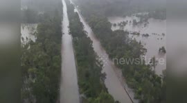 Australia: Raging Floods Shut Down Pacific Highway As Drone Captures Devastation