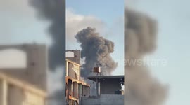 Palestine: Israeli Warplanes Strike Gaza's Security HQ