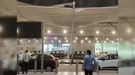India: Rain Causes Awning Collapse At Delhi Airport