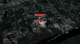 US: MOTION GRAPHICS - 11 injured in shooting in South Carolina