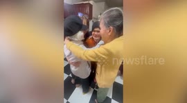 Heartbreaking moment sisters say goodbye for the last time after cancer diagnosis