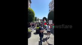 Canada: Hundreds of protestors took to the streets to support Gaza this week in Victoria, Canada