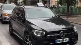 France: Taxi drivers in Paris rally against medical transport rule change
