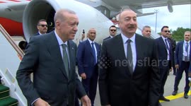 Azerbaijan: Turkish President attends inauguration of Azerbaijan's Lachin International Airport